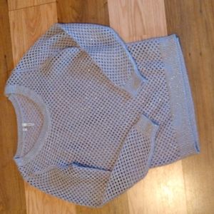 Sparkly tunic sweater